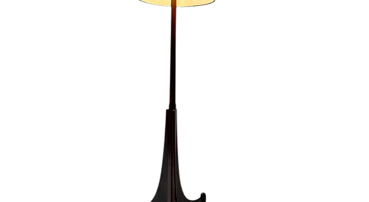 Art Deco Amsterdamse School Floor Lamp by C.H. Eckhart, 1920s